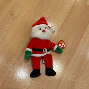 Santa Claus Plush Toy beanie baby by Ty